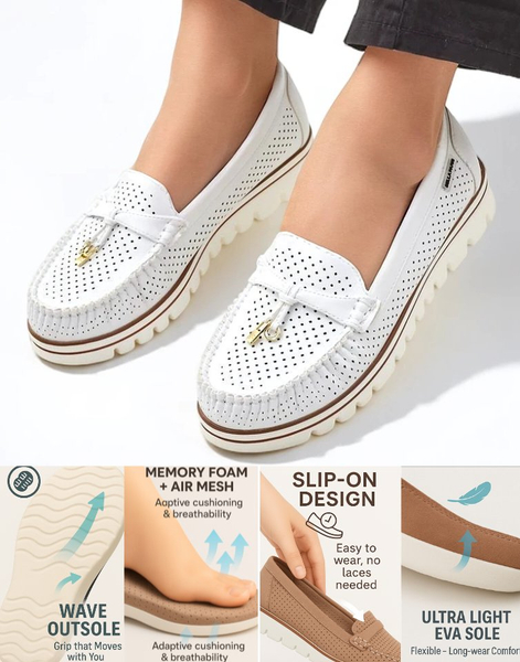 Royalfashion Женские перфорированные мокасины Elissas