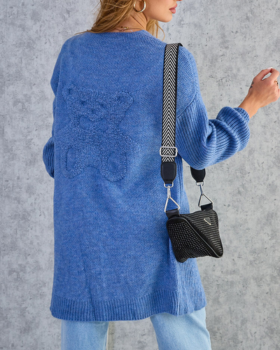 Royalfashion Fuchsia women's bedspread sweater