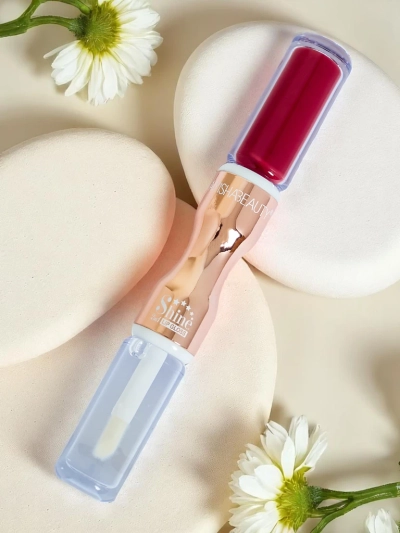Lipstick and Clear Lip Gloss 2-in-1 Ruby Woo