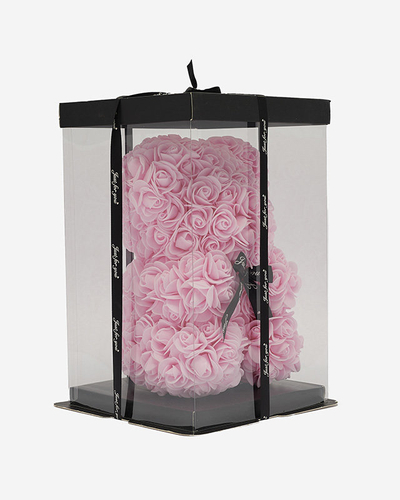 Pink Rose Teddy Bear - Accessories