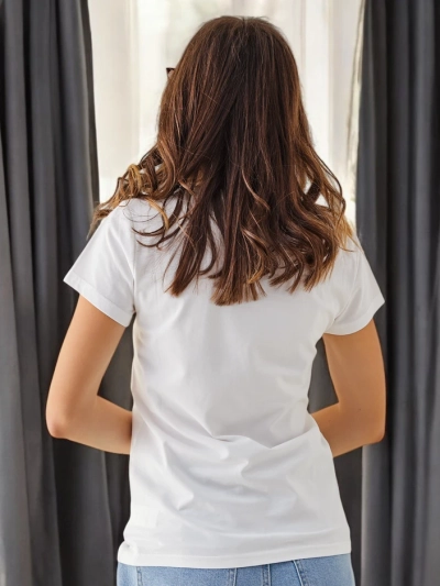 Royalfashion Женская футболка из хлопка ЗВЕЗДЫ