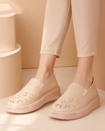 Royalfashion Women's Sporty Moccasins Olleffi