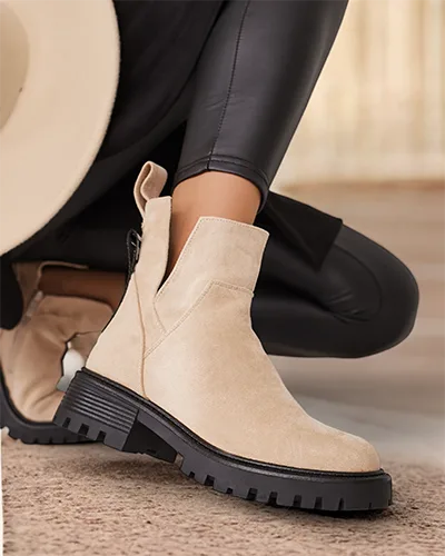 Royalfashion Sieviešu zābaki ar izgriezumu Gorgie