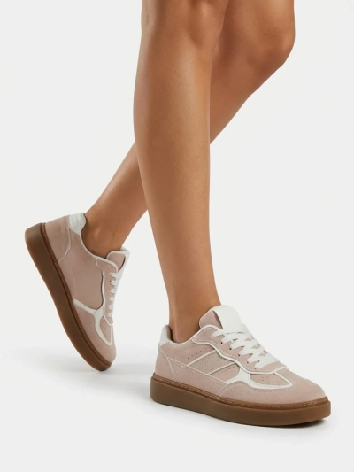 Luna Women's Beige Ecological Casual Sneakers for Spring