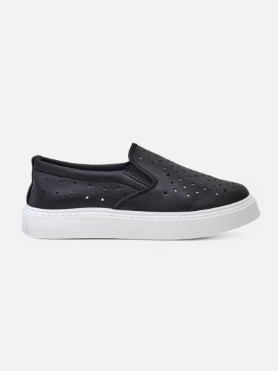 Royalfashion Проколотые женские сл Slip-On обувь Emayla