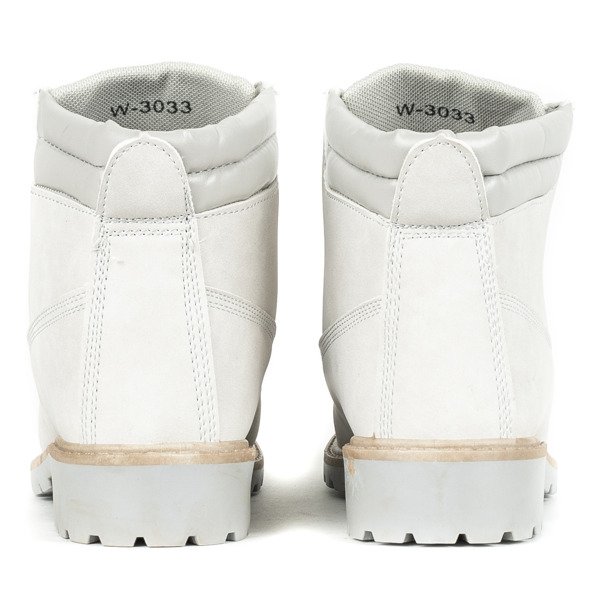 Szare trapery damskie Sytta - Obuwie