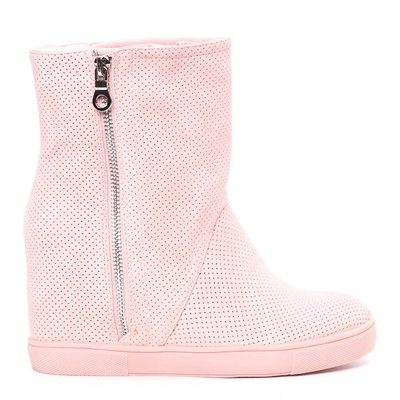 Pink wedge heels Genesis - Shoes 1