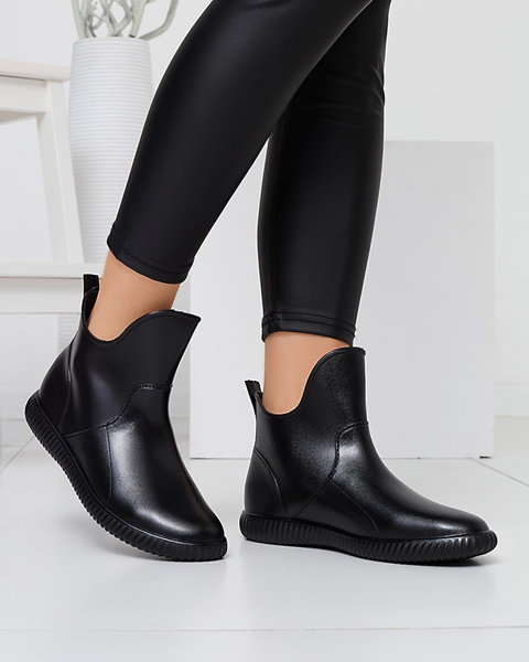Black women's galoshes Alcada - Footwear