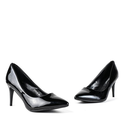 Black pumps on a high heel Bon Buason - Footwear