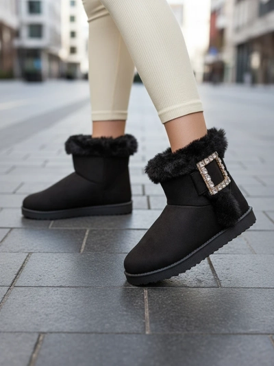 Royalfashion Women's boots a'la snow boots with ornament Galaes