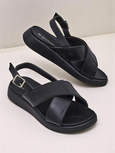 Royalfashion Sieviešu sandales uz grūbas zoles Riva Star