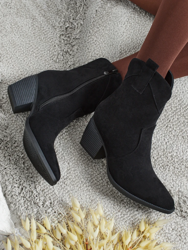 Armelle Women's Eco Suede Cowboy Boots