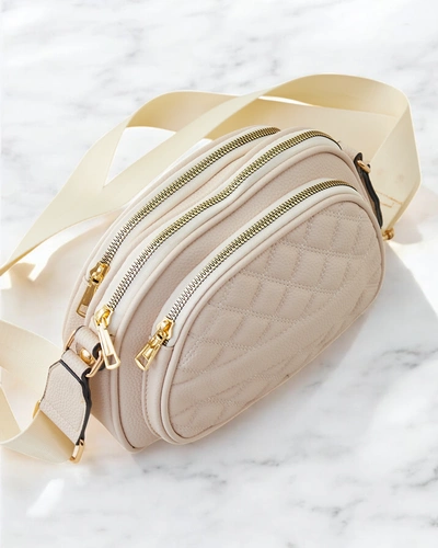 Royalfashion Oval small women's bag made of eco-leather