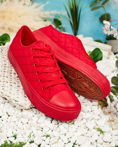 Royalfashion Women's Quilted Sneakers Nivve