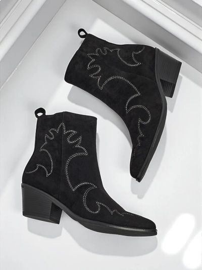 Women's Velvet Ash cowboy boots - heeled