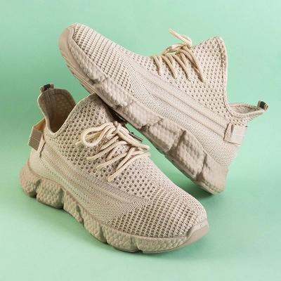 OUTLET Cishe beige sports shoes for women - Footwear