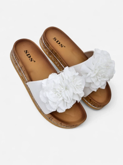 Женские ш slippers Royalfashion с цветами Focce