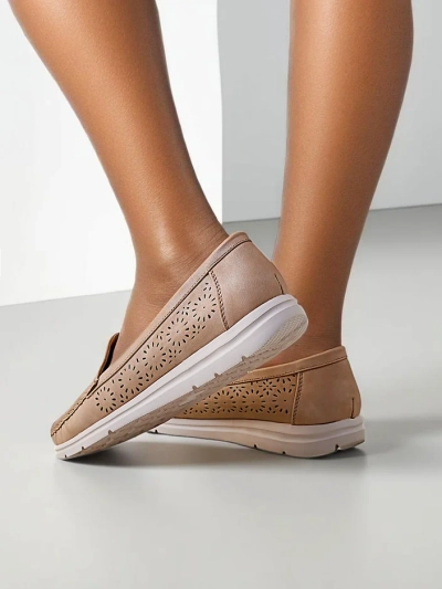 Royalfashion Perforētie sieviešu mokasīni Besset