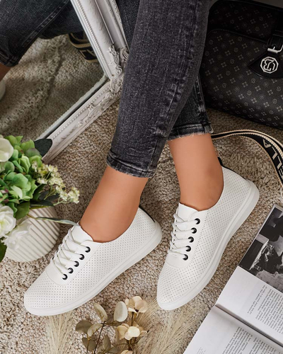 Royalfashion Women's openwork sneakers Tareb