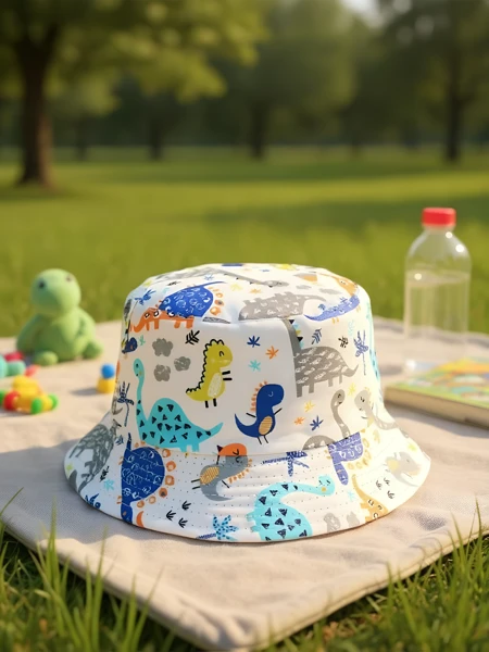 Royalfashion Bērnu Panamas Cepure Color Splash Bucket