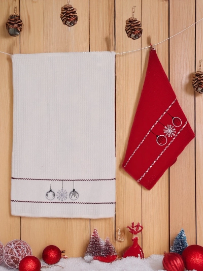 Royalfashion Holiday towel set Happy New Year