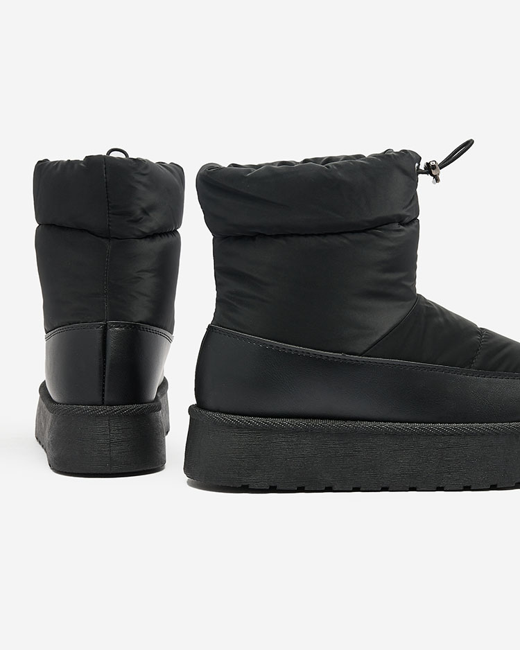 Royalfashion Women's snow boots in black Dasohala