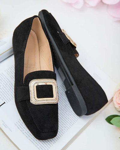 Royalfashion Women's moccasins with buckle Serbento