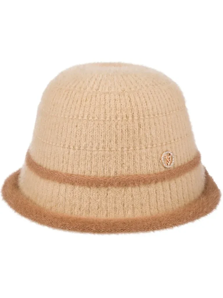 Women's Bowler Hat with Daisy Bloom Decoration