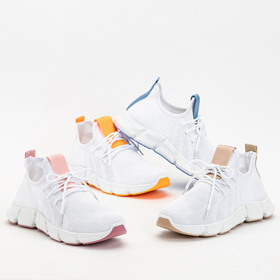 Balti un rozā Baym sieviešu sporta apavi - Apavi