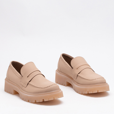Brown women's shoes Vanocio - Footwear