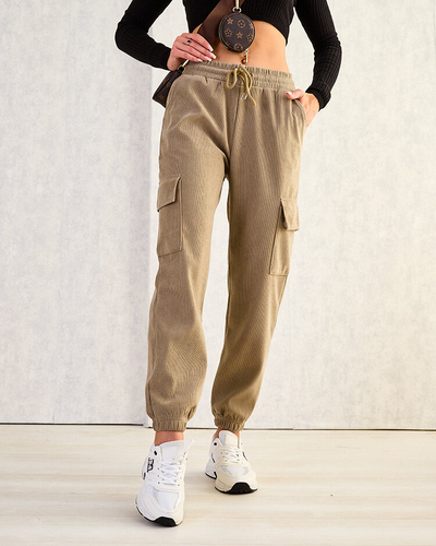 Royalfashion Women's fabric combat pants