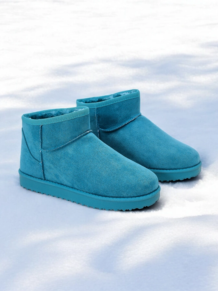 Royalfashion Short women's snow boots like Hozis