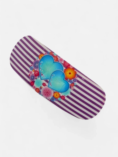 Colorful Children's Hair Clip with Hearts