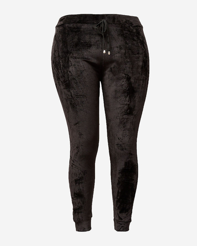 Royalfashion Sieviešu siltinātas treniņbikses ar caurulēm