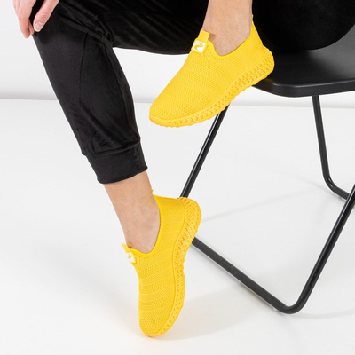 Yellow Nandini slip on trainers - Footwear