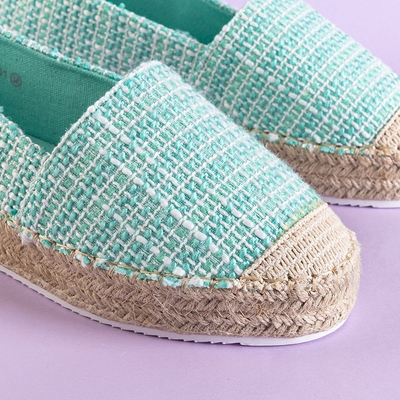 Mint women's tweed espadrilles Elizabet - Footwear