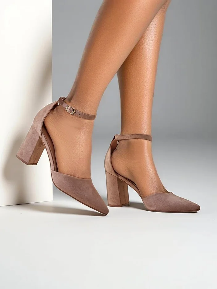 Royalfashion Женские туфли на каблуке из экокожи Caldeno