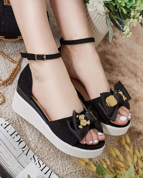 Royalfashion Sieviešu sandales Alovia uz enkura