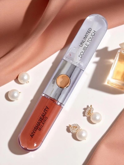 2-in-1 lūpu krāsa un caurspīdīgs lūpu spīdums Soft Blush