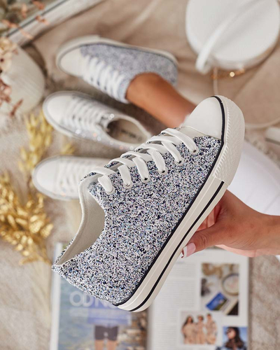 Royalfashion Women's Finia sneakers on covered heel