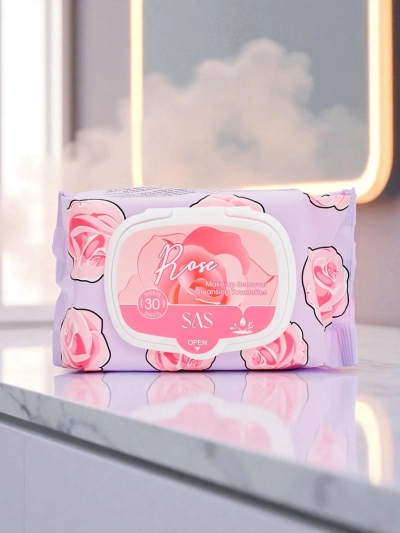 Rose Makeup Removing Wet Wipes 30 pcs.