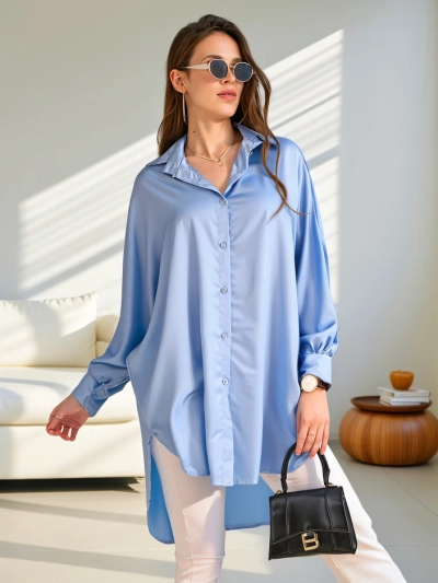 Royalfashion Long women's oversized shirt
