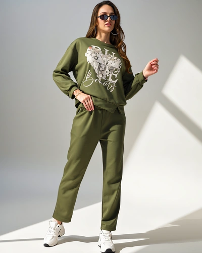 Royalfashion Women's viscose set with print