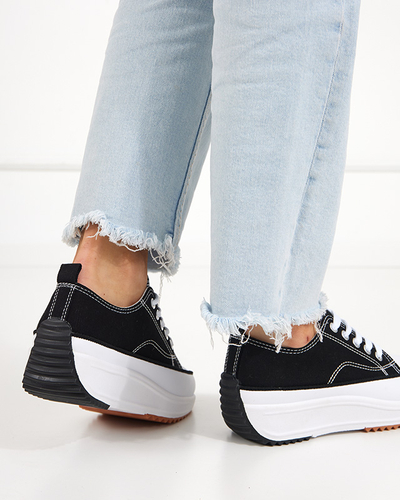 Black Women's Platform Trainers Trenicso - Footwear