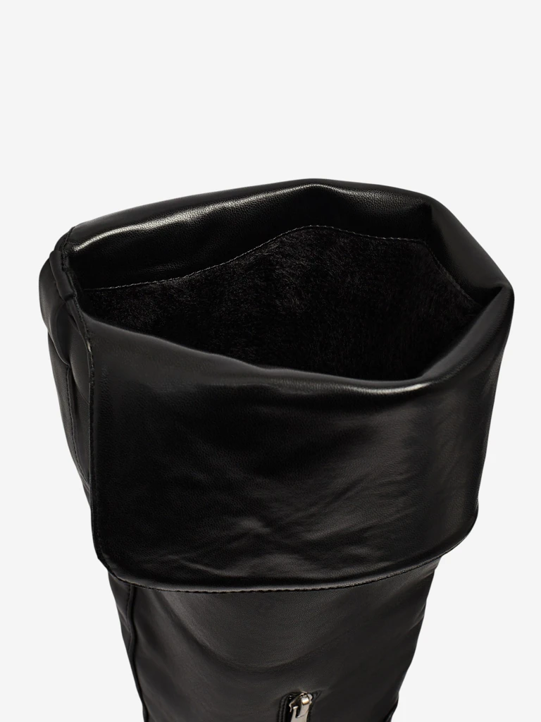 Kozaki damskie za kolano eko skórzane Denivra