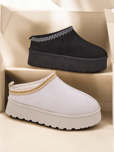 Royalfashion Short boots like women's snow boots Fesio