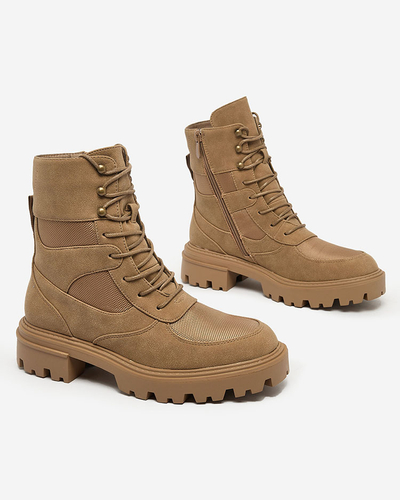 Royalfashion Women's Hovienta lace-up boots