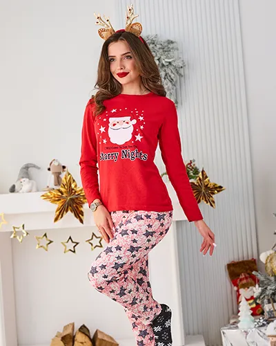 Royalfashion Christmas women's pajamas