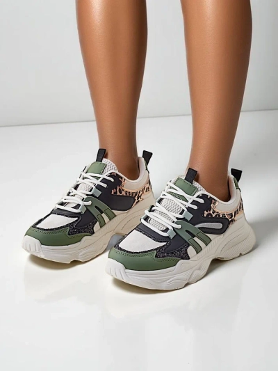 Royalfashion sieviešu sporta kedas uz biezākas zoles Aimo