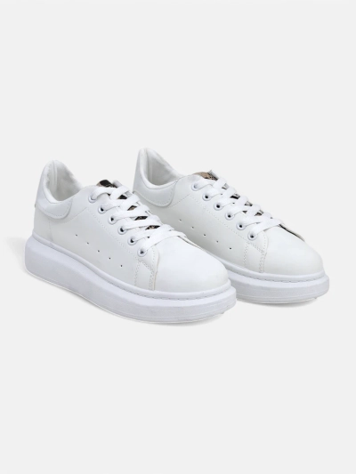 Lalla Bianca: Elegant Women's Platform Sneakers